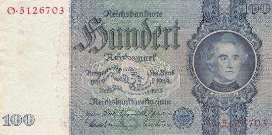 100 Mark 1935 ro.176a G/O